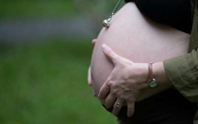 Le bola de grossesse en or rose